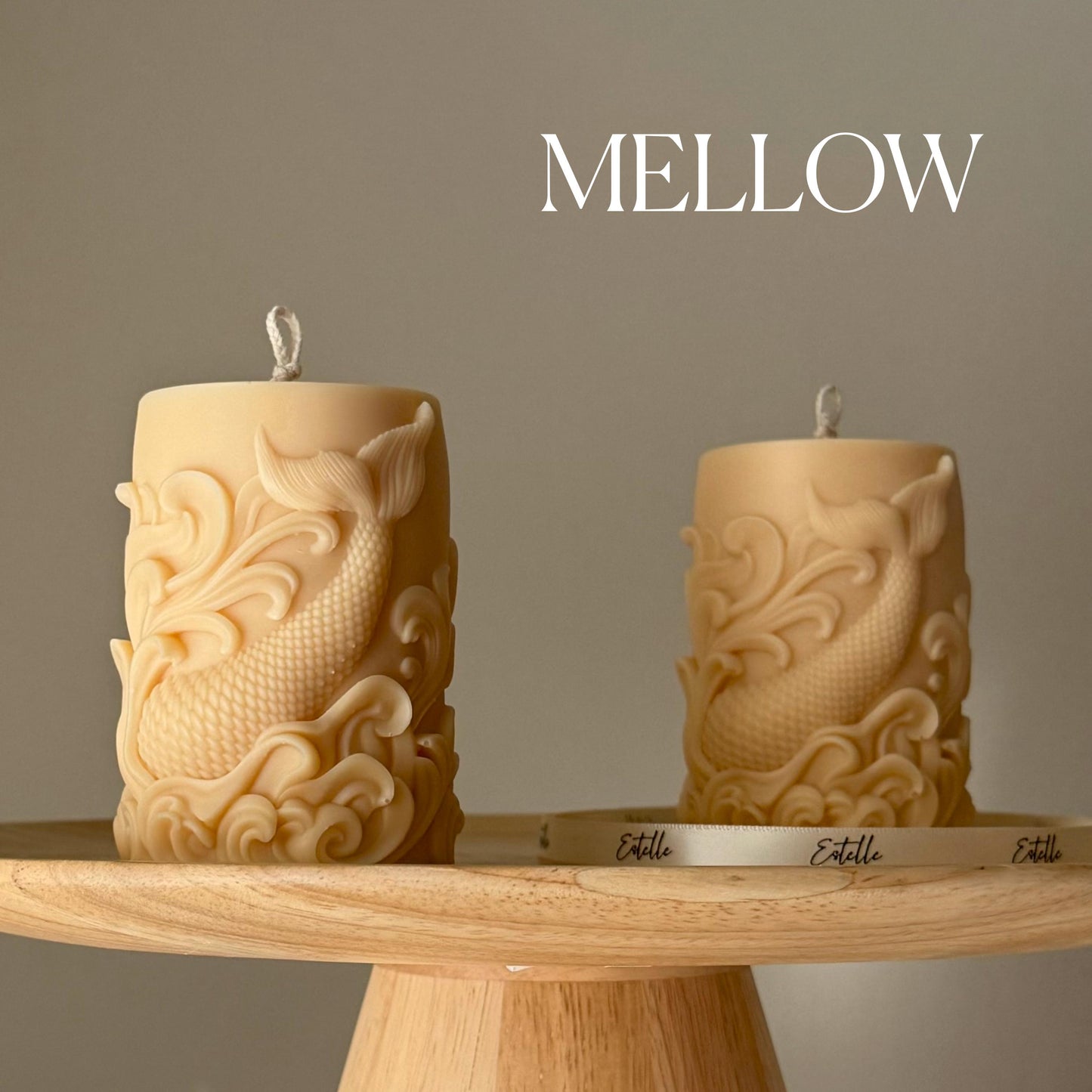 Fishtail Pillar Candle