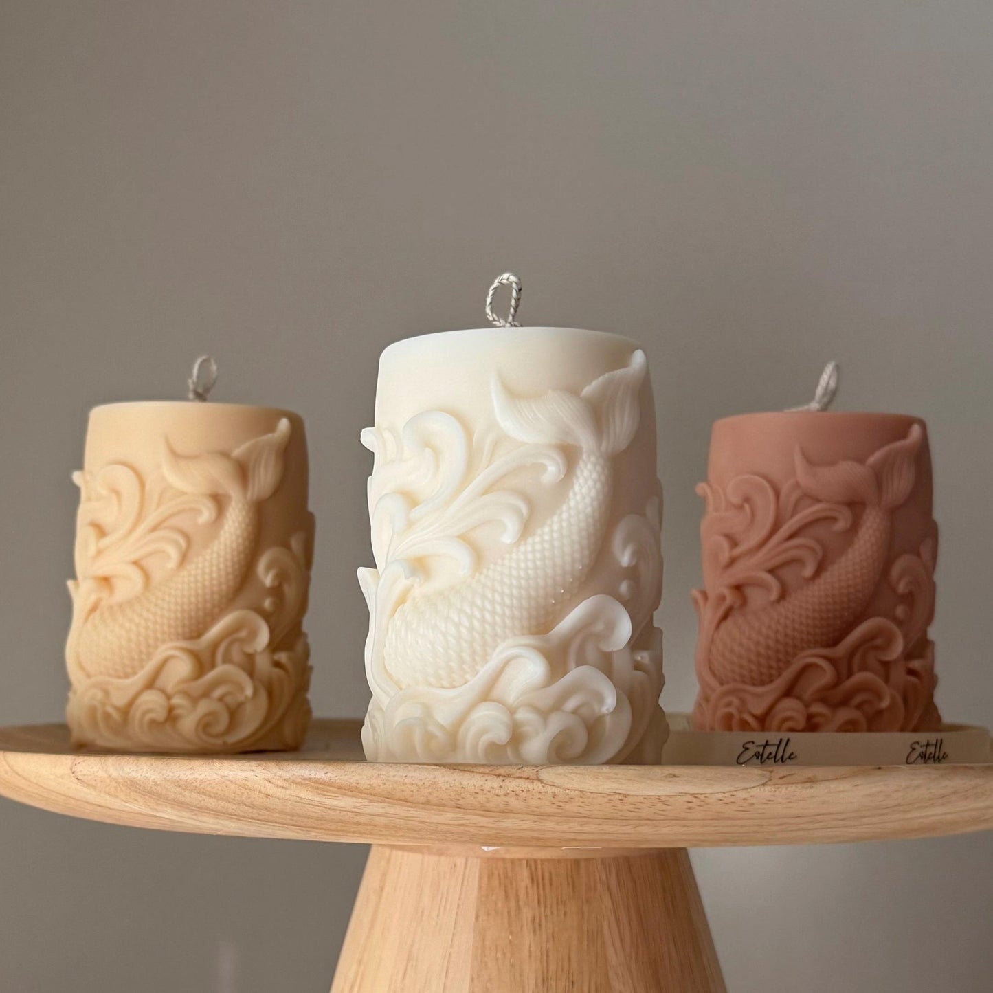 Fishtail Pillar Candle