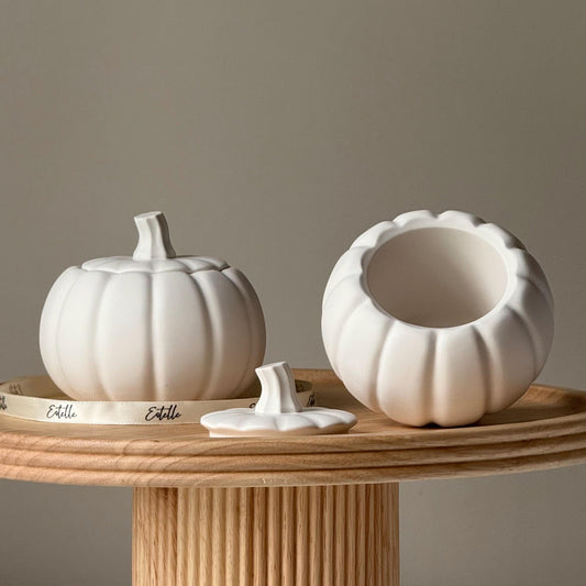 Pumpkin Jar Autumn Fall Home Decor