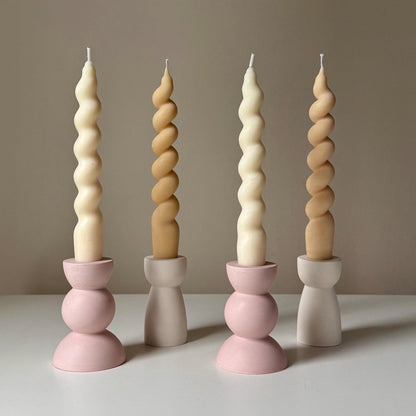Round Candlestick Holder