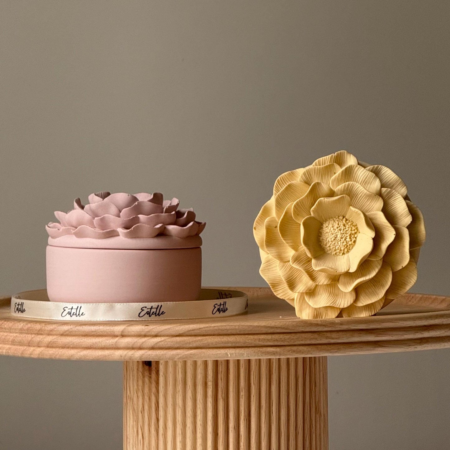Flower Jar Home Decor | Jewelry Storage Dish | Desk Accessories | Jesmonite Homeware| Gift Idea| Jesmonite Decor| Scandi Decor| Gift For Her