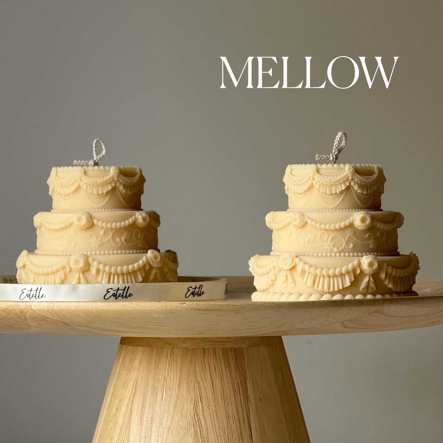 Cake Candle | Trendy Handmade Decoration