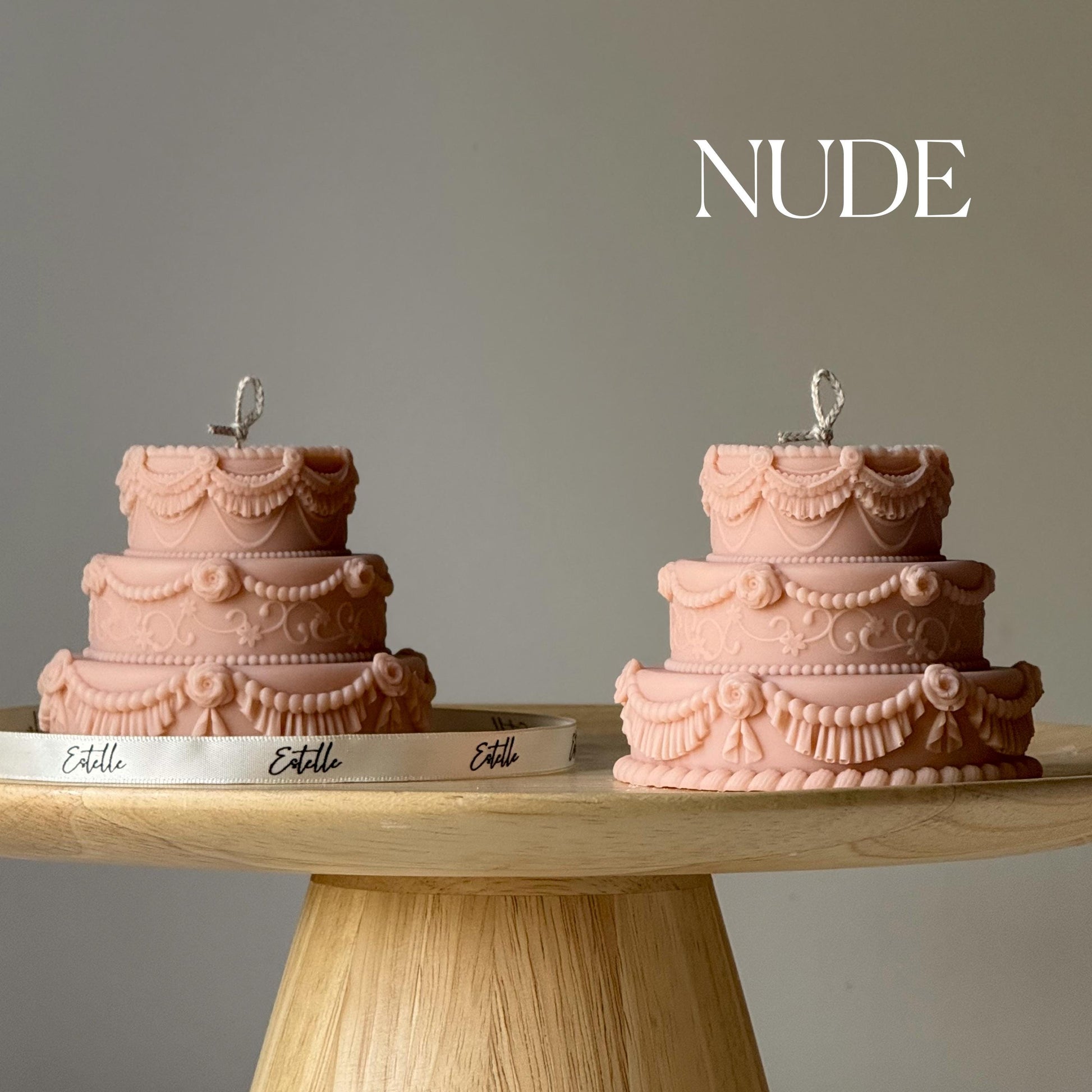 Cake Candle | Trendy Handmade Decoration