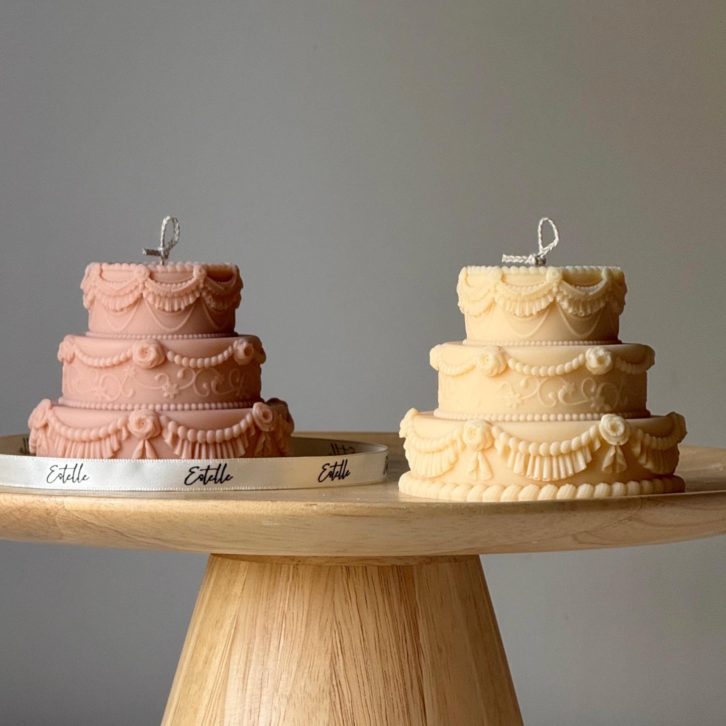 Cake Candle | Trendy Handmade Decoration