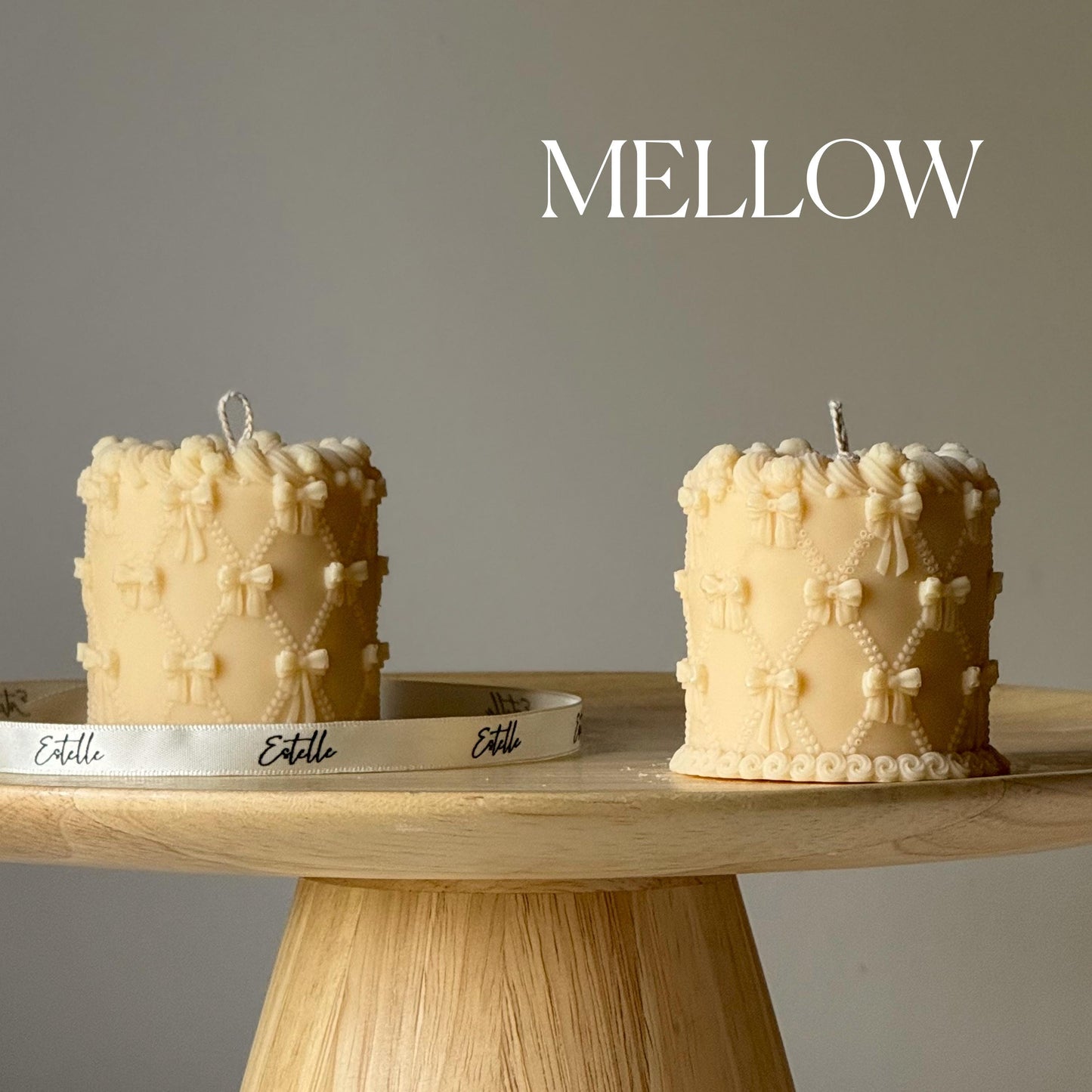 Cake Candle | Trendy Handmade Decoration