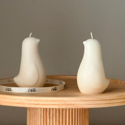Cute Bird Soy Candle | Unscented Handmade Home Decor