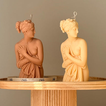 Venus de Bloom | Female Torso Candle | Goddess Statue