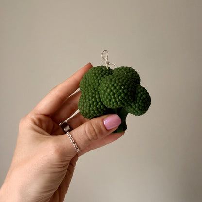 Handmade Broccoli Candle | Unique Food Candle Decor