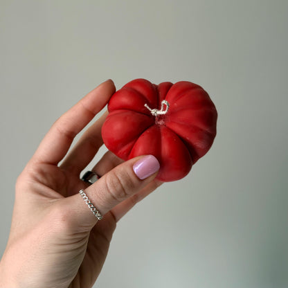 Handmade Heirloom Tomato Soy Candle | Unique Food Candle Decor