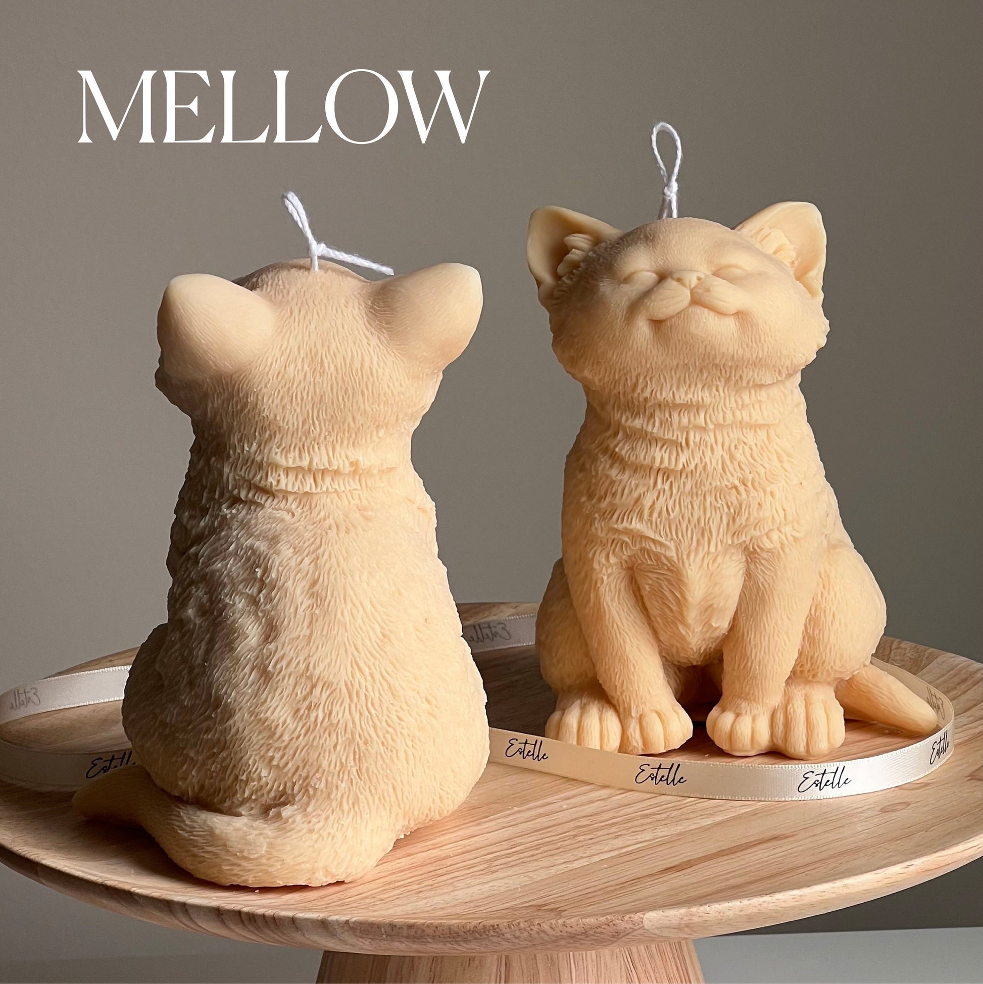 Sweet Cat Candle| Handmade Gift| Animal Candle| Soy Wax Candle| Hand Poured Sculptural Candle| Cat Lover| Gift for Her| Housewarming Gift