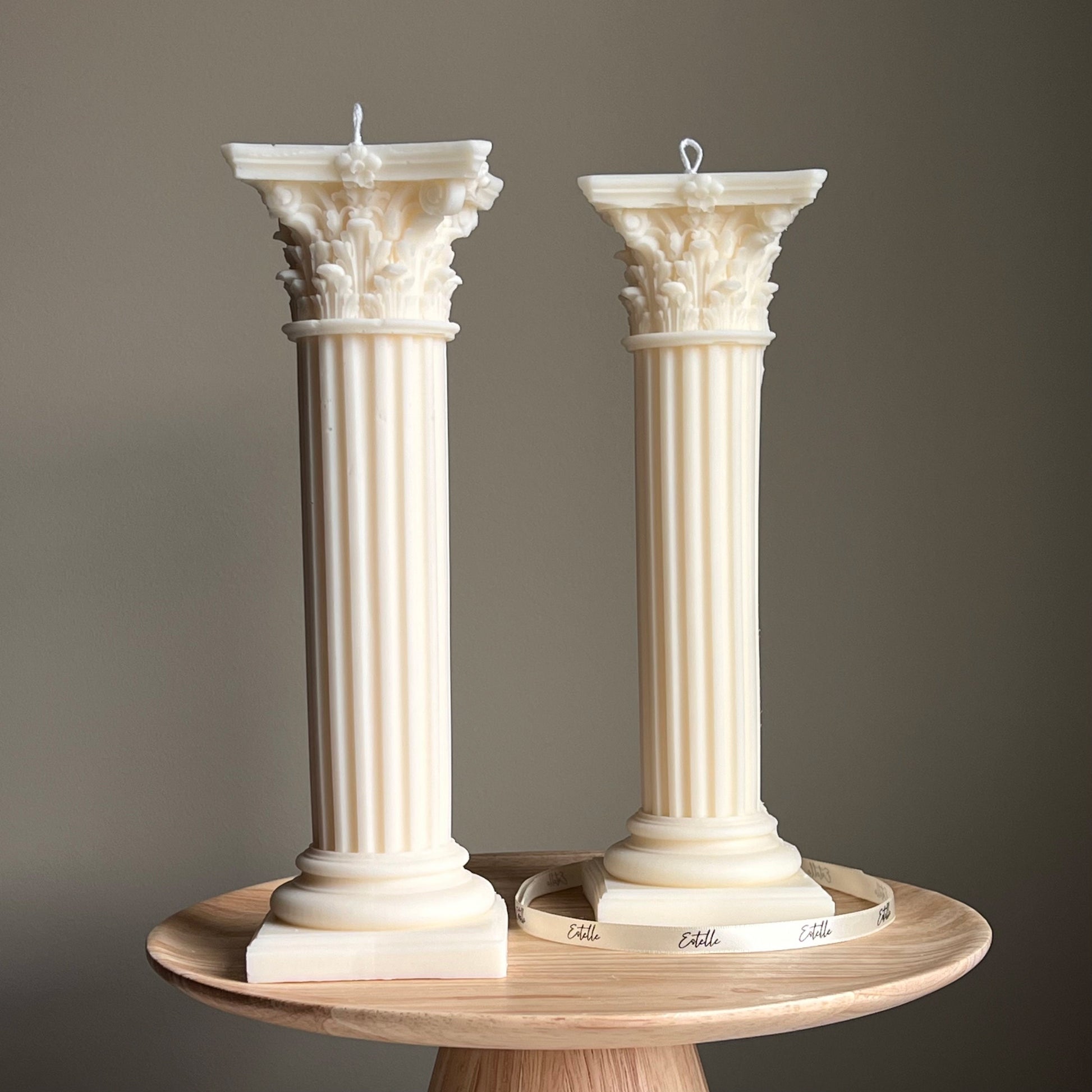 Huge Greek Column Candle| Soy Wax Pillar Candle|Decorative Handmade Gift | Aesthetic Candle| Shaped Candle| Roman Column Candle| Unique Gift